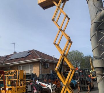 Used 2008 Haulotte Optimum 8.1 Scissor Lift — Electric - For Sale